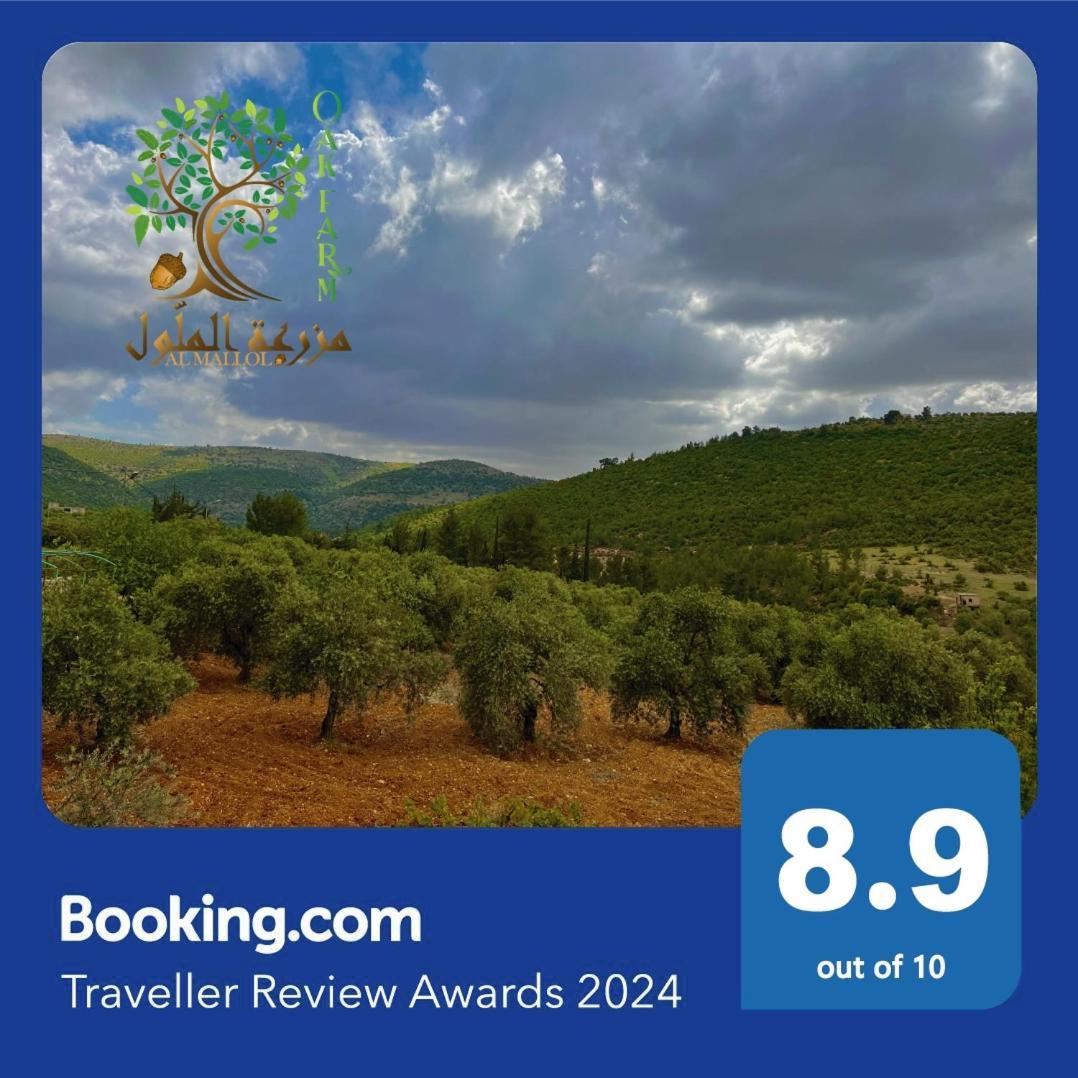 Oak Farm مزرعة الملّول Guest House ‘Ajlūn Exterior foto